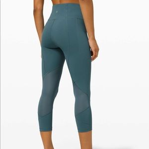 NWT lululemon desert teal pace rival size 10